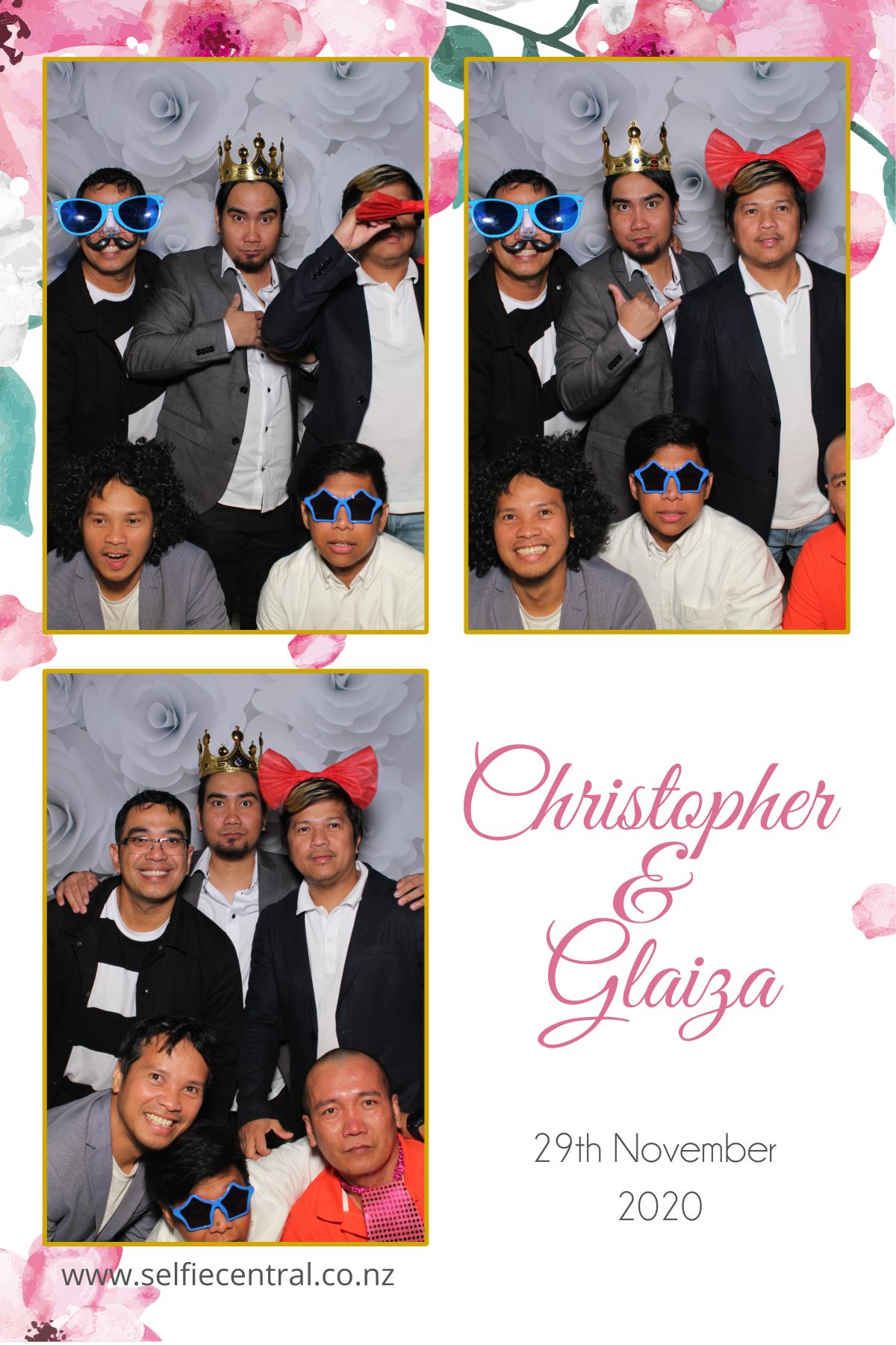 Christopher and Glaiza's Wedding | View more photos from the event at gallery.photobooth.co.nz/u/SelfieCentral/Christopher-and-Glaizas-Wedding